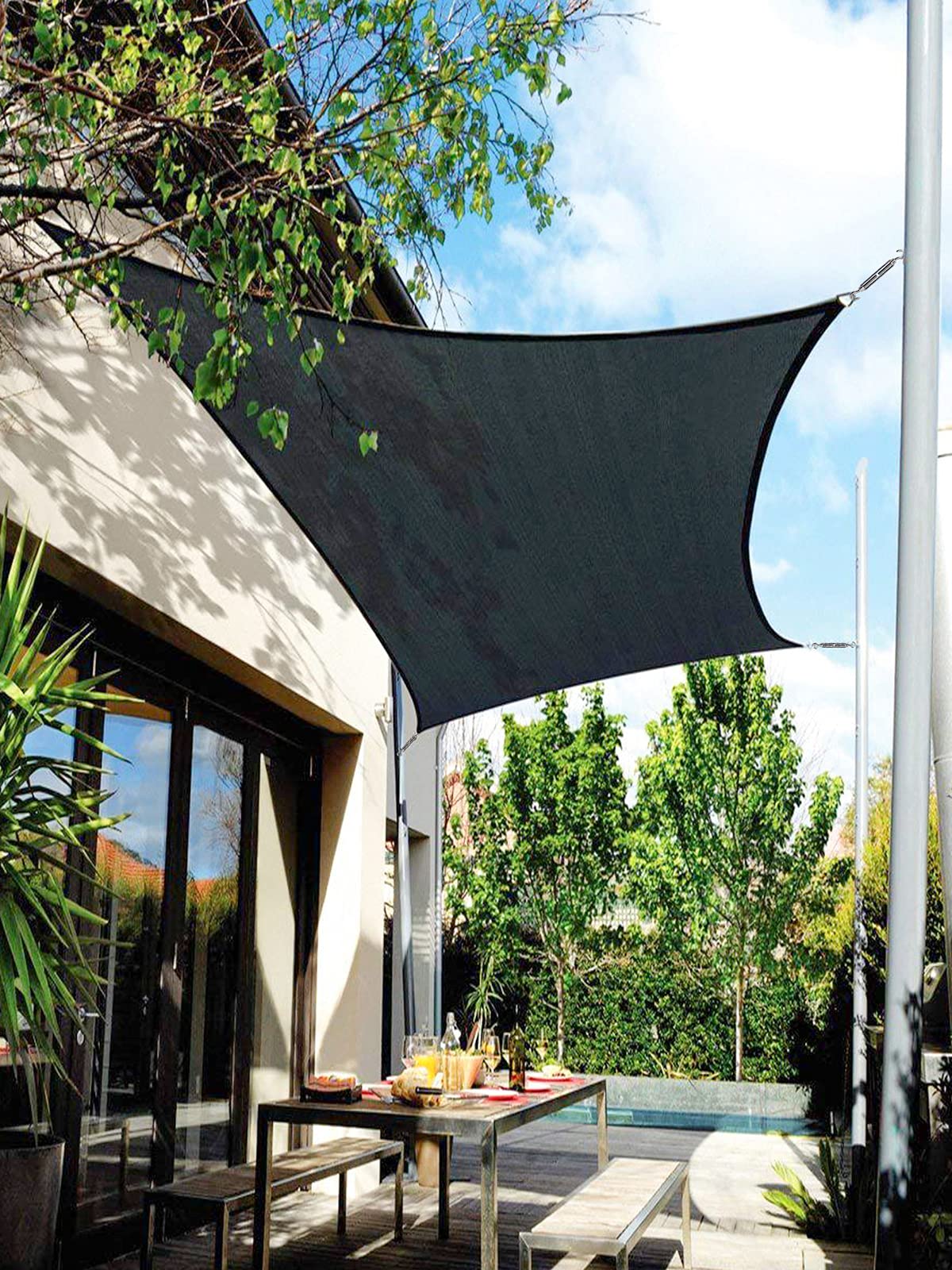 SHADE SAIL❤️未使用 Amazon.com : Shade Sail Hardware Kit, 304 Stainless Steel Sunshade